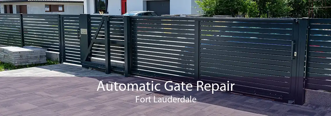 Automatic Gate Repair Fort Lauderdale