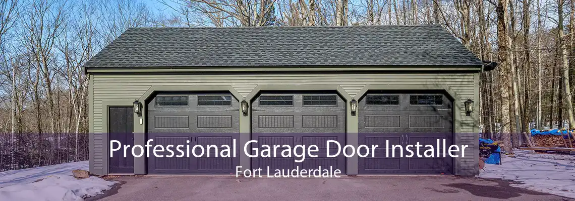 Professional Garage Door Installer Fort Lauderdale